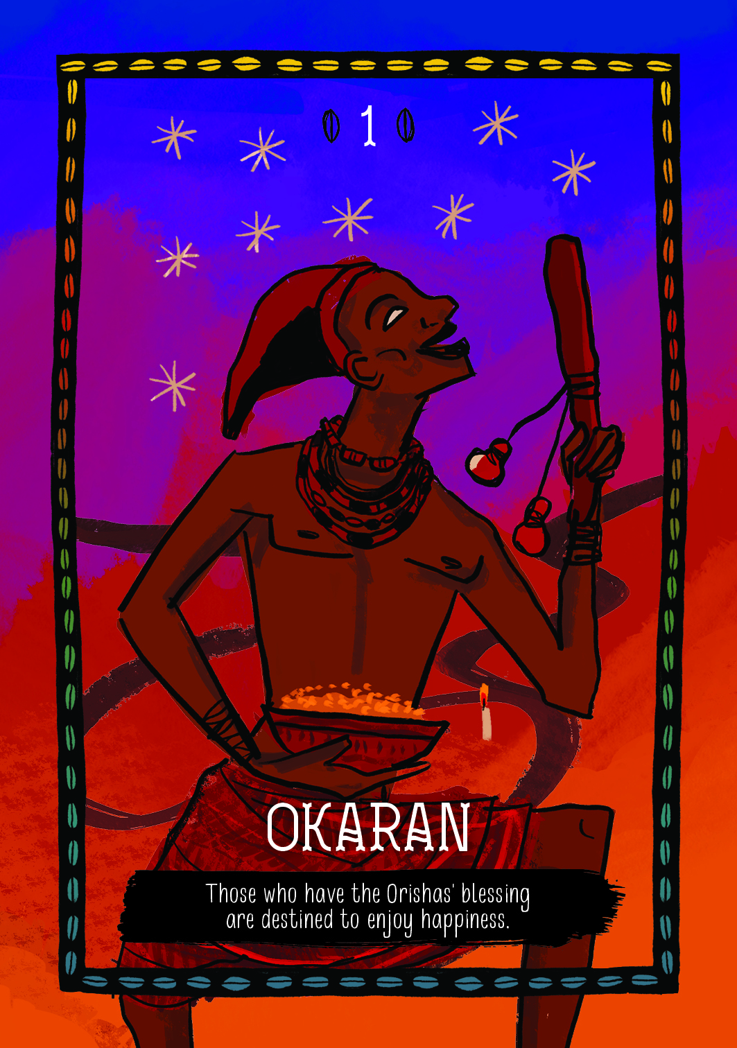 African Gods Oracle Cards